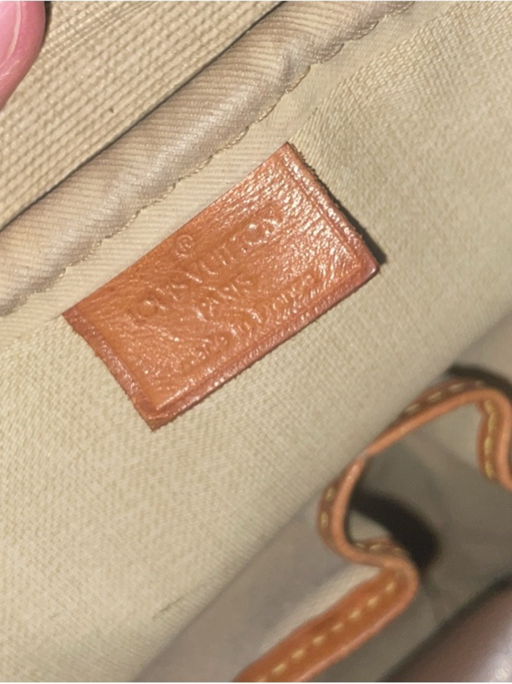 Louis Vuitton Monogram Canvas Brown Travel Satchel - Picture 5 of 9